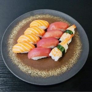 Menu maki sushi sashimi